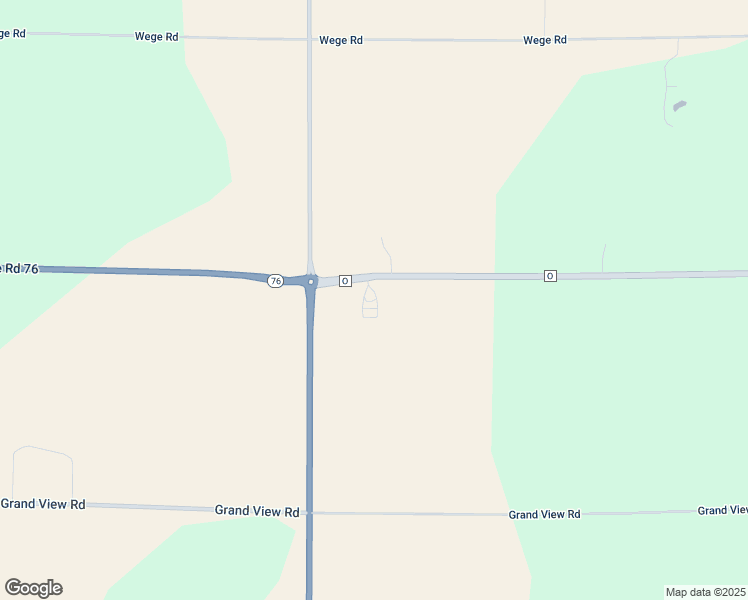 map of restaurants, bars, coffee shops, grocery stores, and more near W6849 County Road O in Hortonville