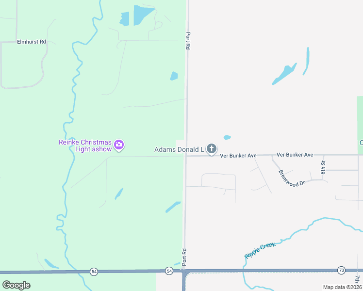 map of restaurants, bars, coffee shops, grocery stores, and more near 1021 Port Road in Port Edwards