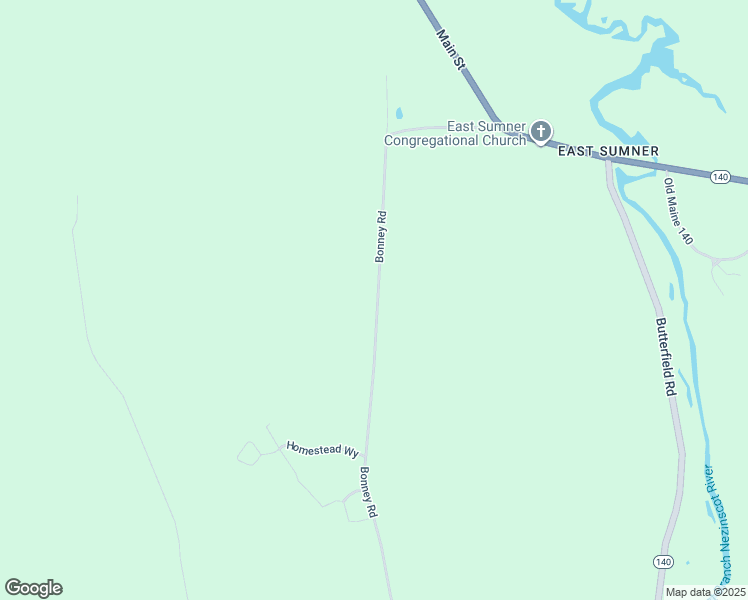 map of restaurants, bars, coffee shops, grocery stores, and more near 225 Bonney Road in Sumner