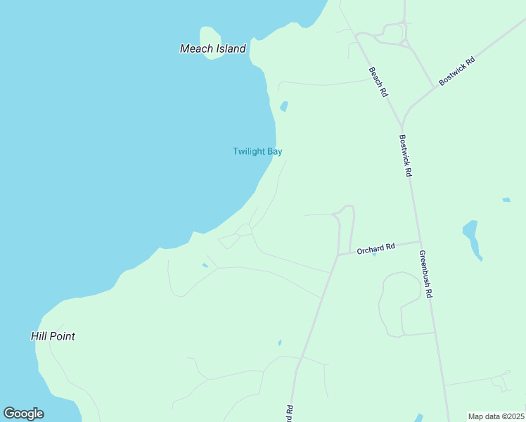 map of restaurants, bars, coffee shops, grocery stores, and more near 196 Ordway Shore Road in Shelburne
