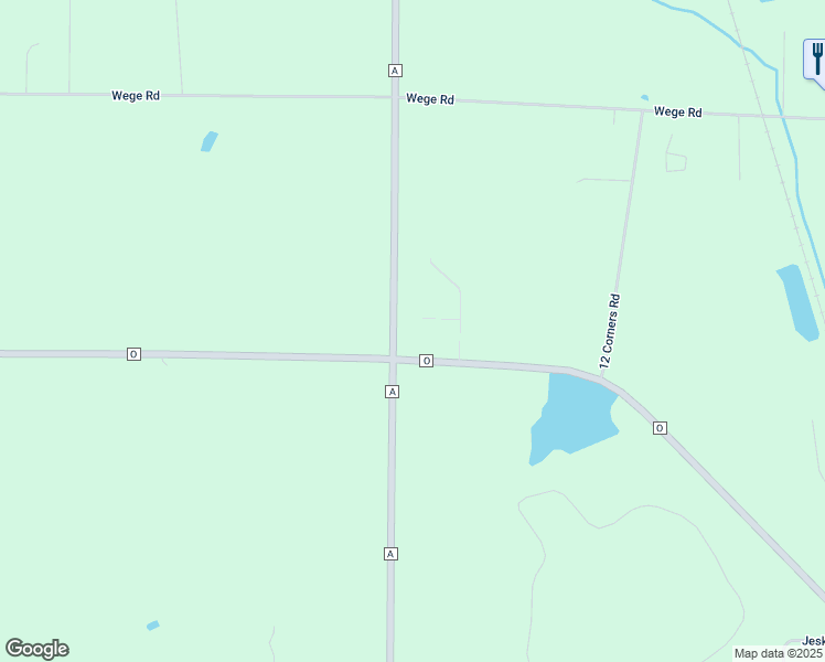 map of restaurants, bars, coffee shops, grocery stores, and more near W5283 Fox Pines Court in Appleton