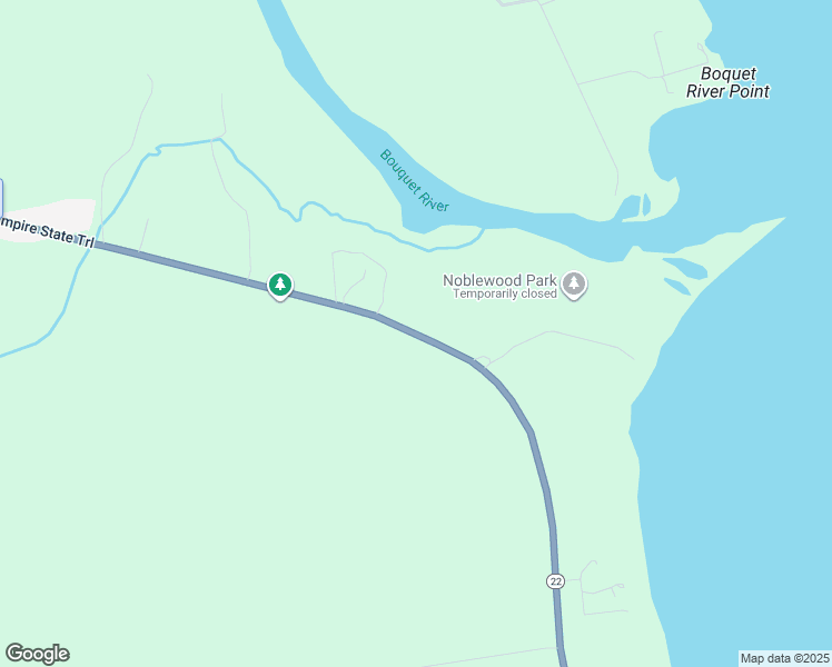 map of restaurants, bars, coffee shops, grocery stores, and more near 3442 Essex Rd in Essex