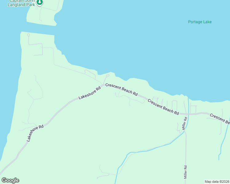 map of restaurants, bars, coffee shops, grocery stores, and more near 2456-2576 Crescent Beach Road in Manistee