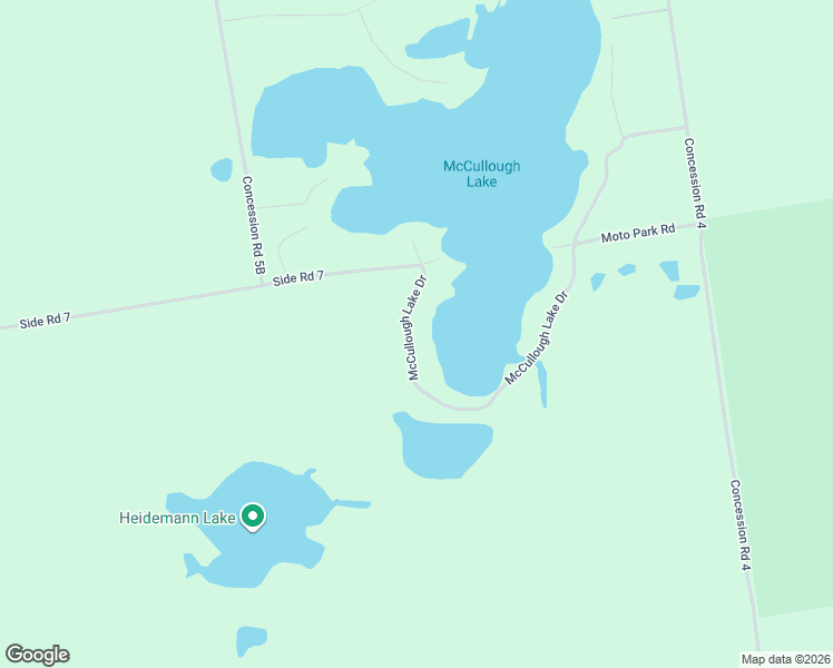 map of restaurants, bars, coffee shops, grocery stores, and more near 122 McCullough Lake Drive in Chatsworth