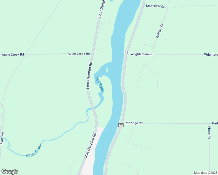 map of restaurants, bars, coffee shops, grocery stores, and more near 5808 Goldust Drive in De Pere
