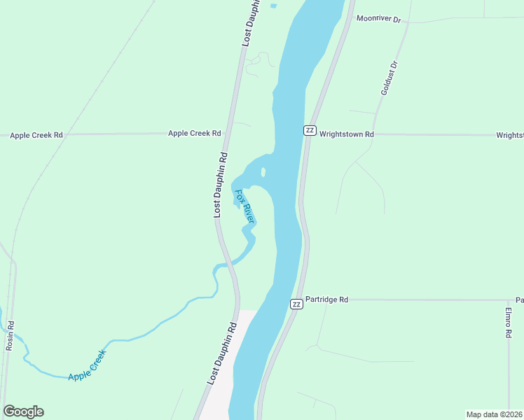 map of restaurants, bars, coffee shops, grocery stores, and more near 5808 Goldust Drive in De Pere