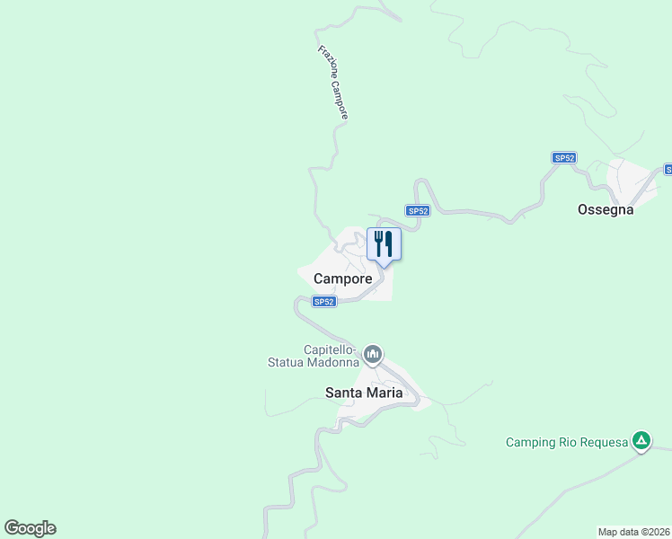 map of restaurants, bars, coffee shops, grocery stores, and more near in Campore