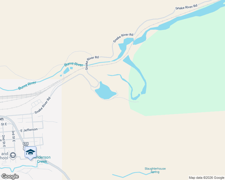 map of restaurants, bars, coffee shops, grocery stores, and more near 27037 Snake River Road in Huntington
