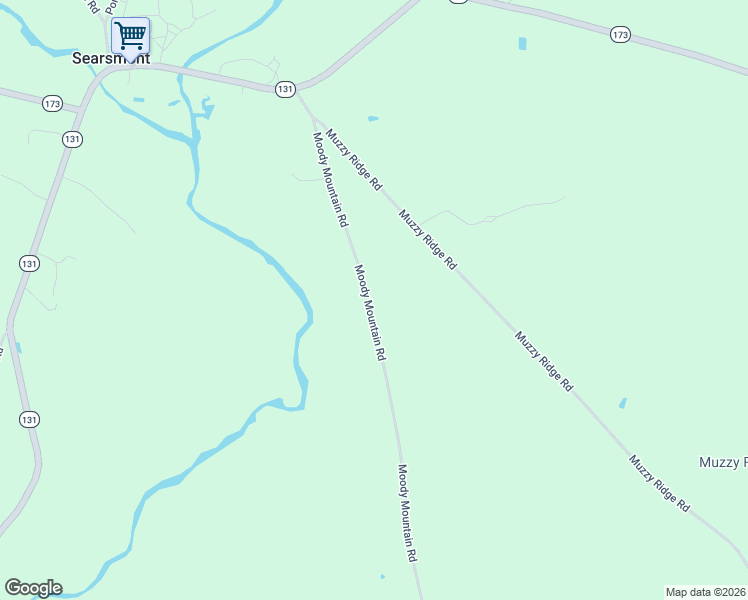 map of restaurants, bars, coffee shops, grocery stores, and more near 116 Muzzy Ridge Road in Searsmont