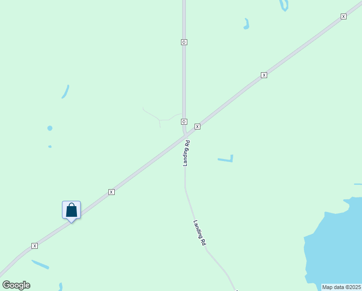 map of restaurants, bars, coffee shops, grocery stores, and more near N3203 Landing Road in Weyauwega