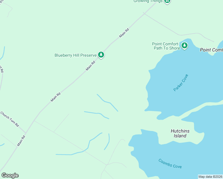map of restaurants, bars, coffee shops, grocery stores, and more near 1169 Main Road in Islesboro