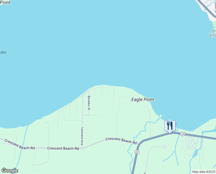 map of restaurants, bars, coffee shops, grocery stores, and more near 3969 Lakeshore Drive in Manistee