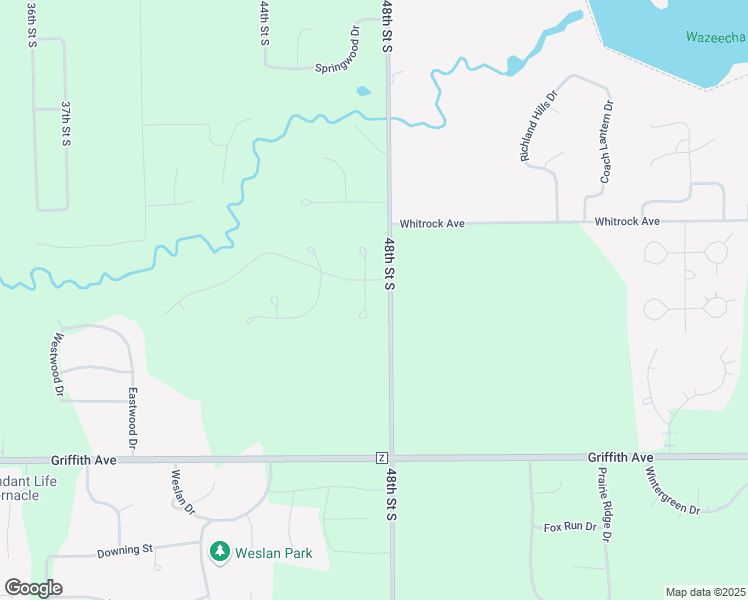 map of restaurants, bars, coffee shops, grocery stores, and more near 4221 Oakbrook Court in Wisconsin Rapids