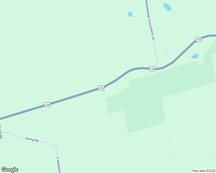 map of restaurants, bars, coffee shops, grocery stores, and more near 1415 Simcoe County Road 124 in Singhampton