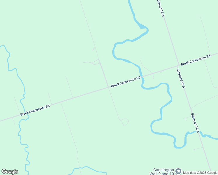 map of restaurants, bars, coffee shops, grocery stores, and more near 1635 Concession Road 13 in Cannington