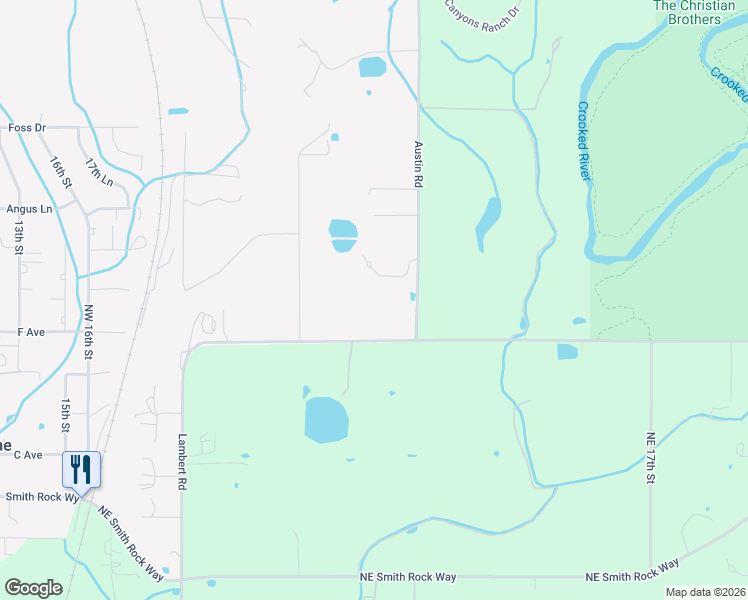 map of restaurants, bars, coffee shops, grocery stores, and more near 797 Northeast Wilcox Avenue in Terrebonne