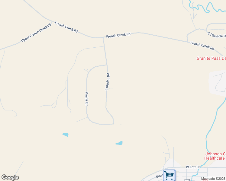 map of restaurants, bars, coffee shops, grocery stores, and more near Langdon Road in Buffalo