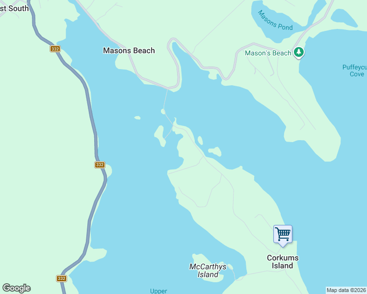 map of restaurants, bars, coffee shops, grocery stores, and more near 84 Corkums Island Road in Lunenburg