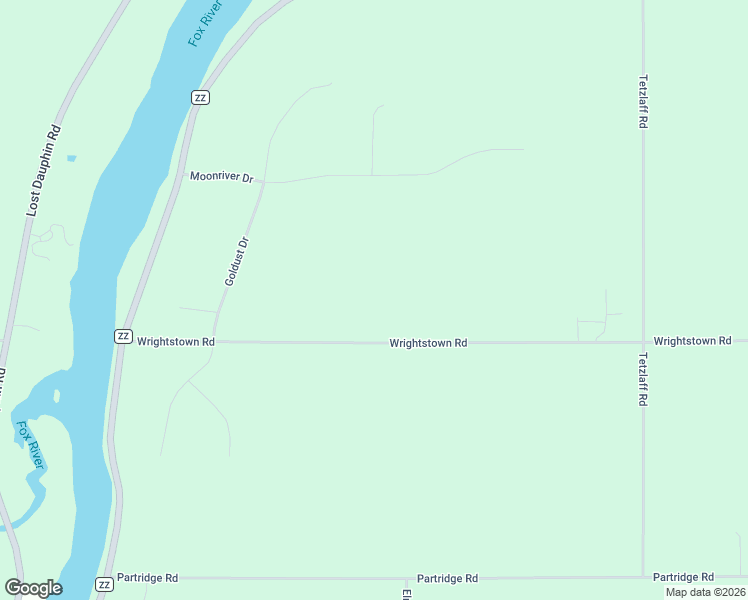 map of restaurants, bars, coffee shops, grocery stores, and more near 1097 Wrightstown Road in De Pere