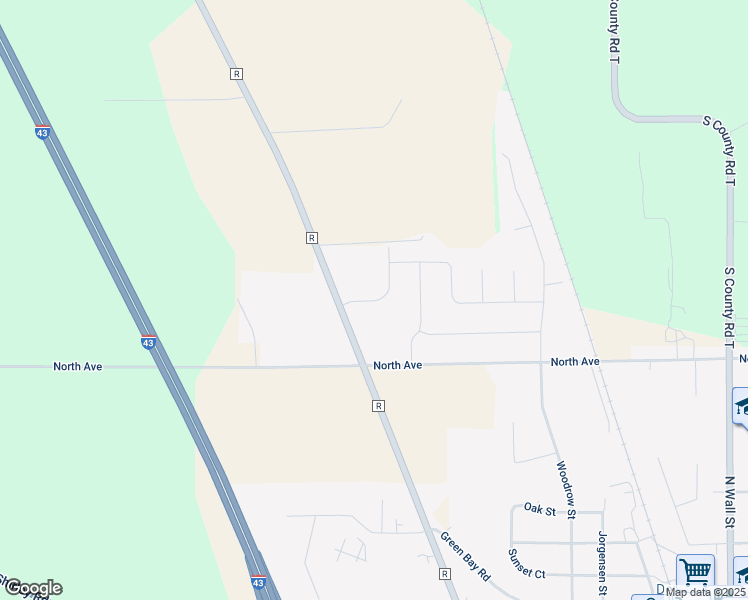 map of restaurants, bars, coffee shops, grocery stores, and more near 824 Morning Star Lane in Denmark