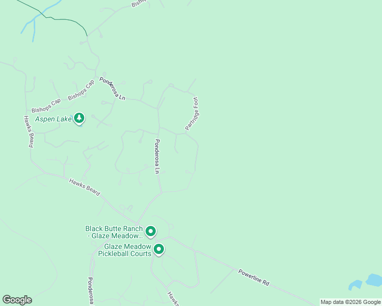 map of restaurants, bars, coffee shops, grocery stores, and more near 70670 Buck Brush in Sisters