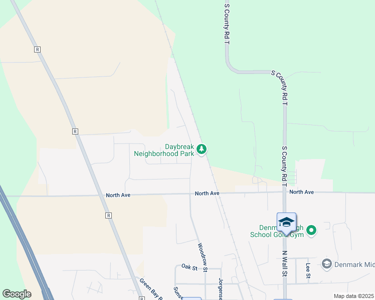 map of restaurants, bars, coffee shops, grocery stores, and more near 866 Daybreak Court in Denmark