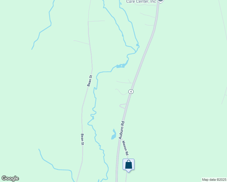map of restaurants, bars, coffee shops, grocery stores, and more near 2734 Auburn Road in Turner