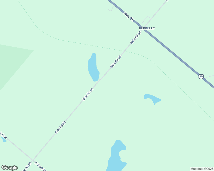 map of restaurants, bars, coffee shops, grocery stores, and more near 580339 Side Road 60 in Markdale