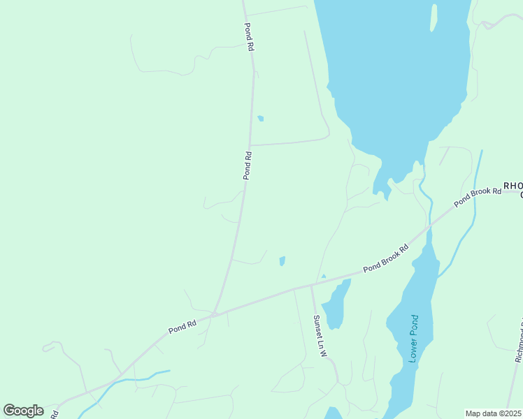 map of restaurants, bars, coffee shops, grocery stores, and more near 1544 Pond Road in Hinesburg