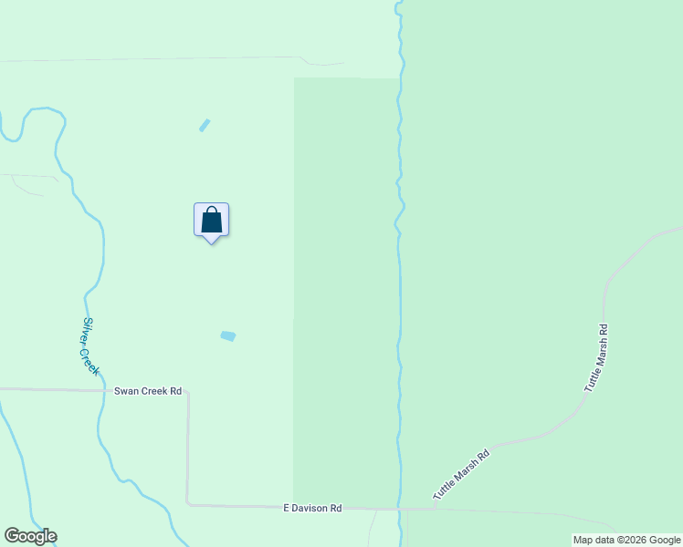 map of restaurants, bars, coffee shops, grocery stores, and more near Unnamed Road in East Tawas