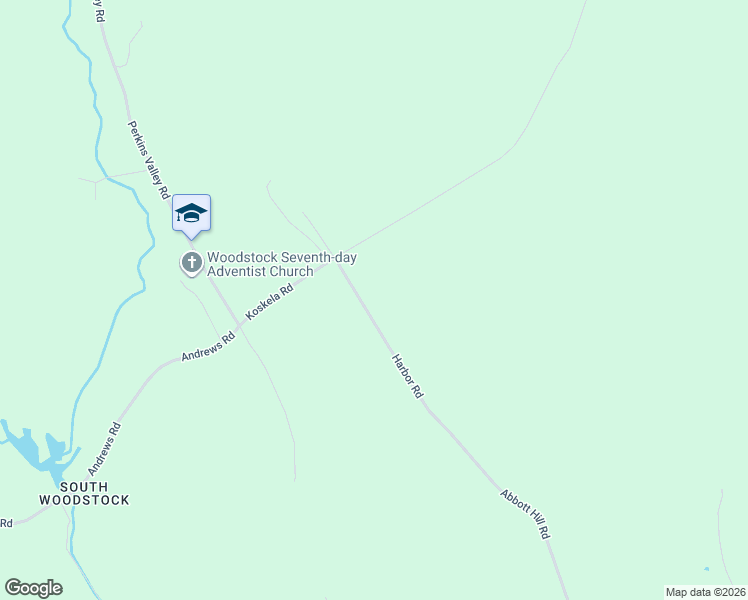 map of restaurants, bars, coffee shops, grocery stores, and more near 21 Harbor Road in Woodstock