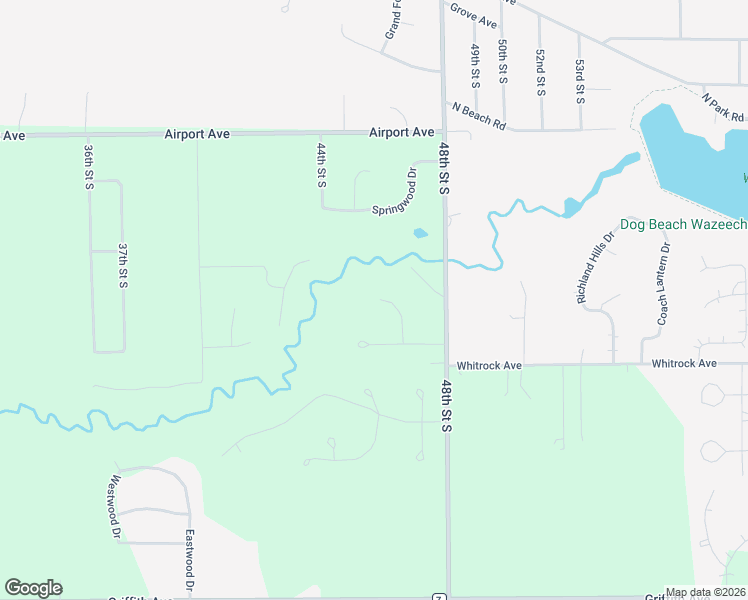 map of restaurants, bars, coffee shops, grocery stores, and more near 3711 Ridgeway Trail in Wisconsin Rapids
