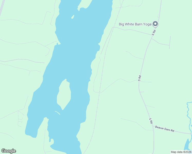 map of restaurants, bars, coffee shops, grocery stores, and more near 132 Packard Shores Road in Readfield