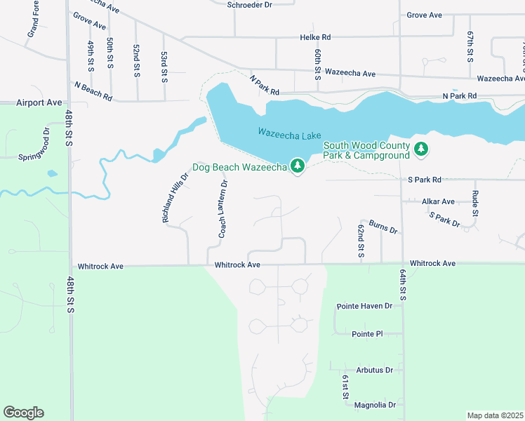 map of restaurants, bars, coffee shops, grocery stores, and more near 5631 Patrick Henry Court in Wisconsin Rapids