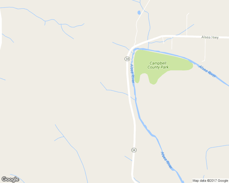 map of restaurants, bars, coffee shops, grocery stores, and more near 16980 Alsea Highway in Alsea