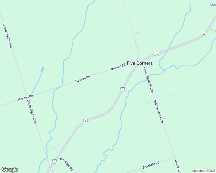 map of restaurants, bars, coffee shops, grocery stores, and more near 1376 Nassau Road in Peterborough
