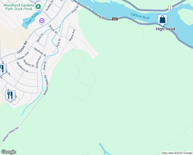 map of restaurants, bars, coffee shops, grocery stores, and more near 157 Meldrum Avenue in Conquerall Bank