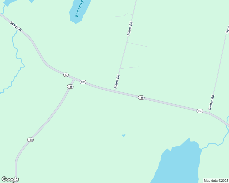 map of restaurants, bars, coffee shops, grocery stores, and more near ME-17 & Plains Rd in Readfield