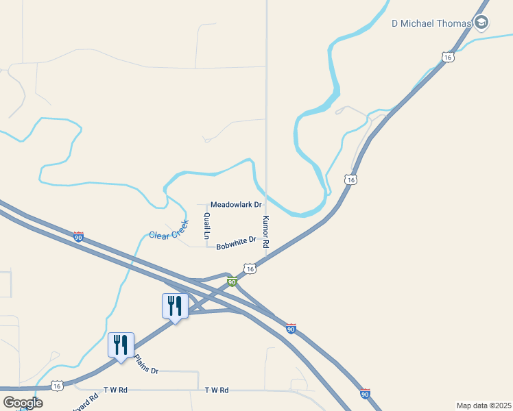 map of restaurants, bars, coffee shops, grocery stores, and more near 4-14 County Road 40 in Buffalo