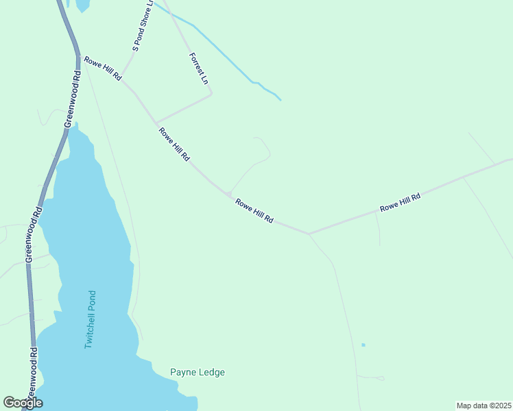 map of restaurants, bars, coffee shops, grocery stores, and more near 369 Rowe Hill Road in Greenwood