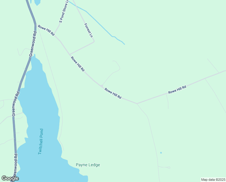 map of restaurants, bars, coffee shops, grocery stores, and more near 369 Rowe Hill Road in Greenwood