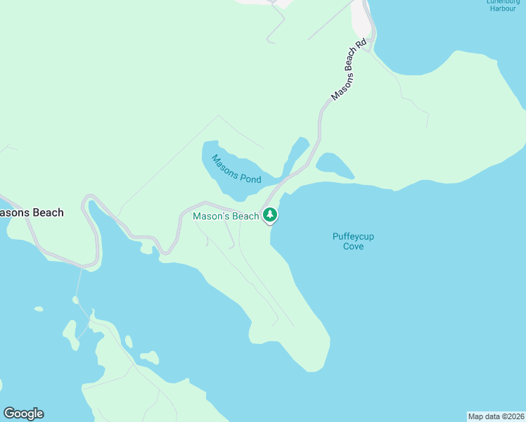 map of restaurants, bars, coffee shops, grocery stores, and more near 87 Masons Beach Road in Lunenburg