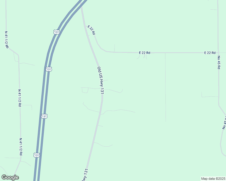 map of restaurants, bars, coffee shops, grocery stores, and more near Milne Drive in Wexford County