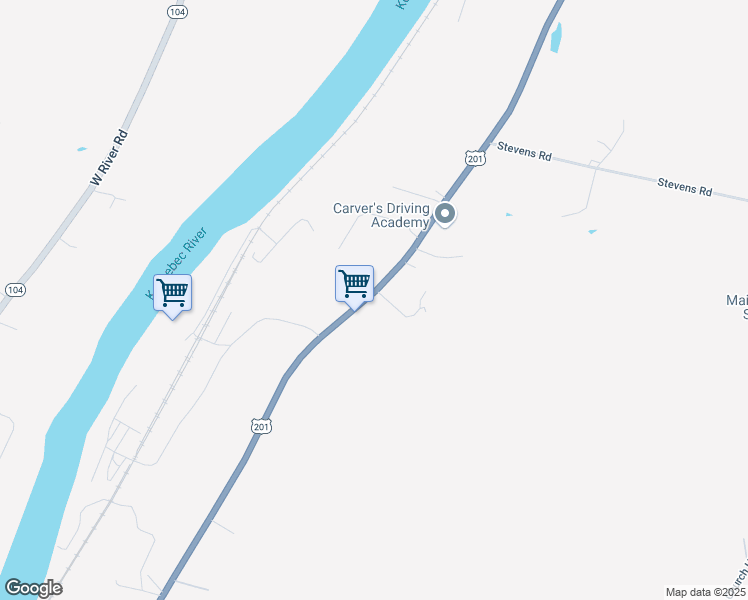 map of restaurants, bars, coffee shops, grocery stores, and more near 787 Riverside Drive in Augusta