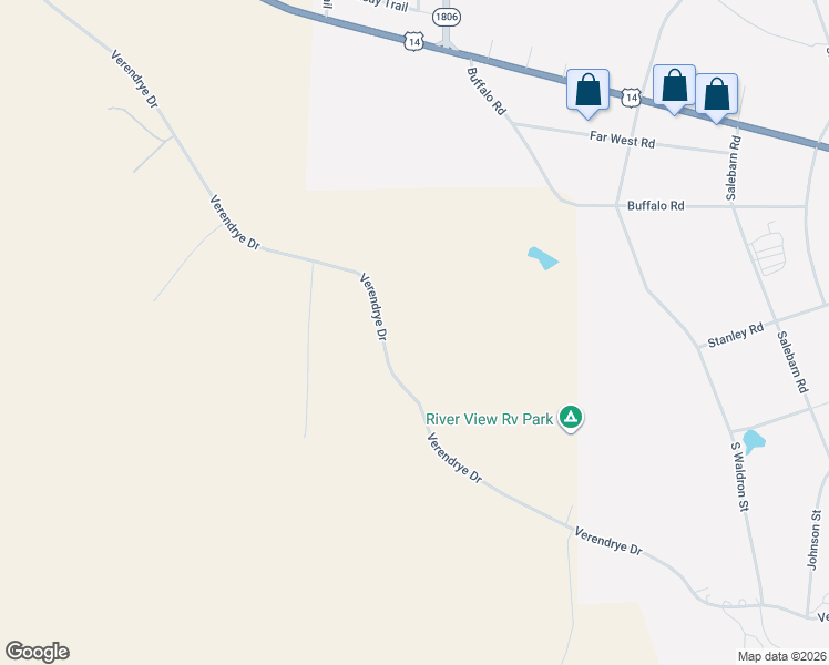 map of restaurants, bars, coffee shops, grocery stores, and more near in Fort Pierre