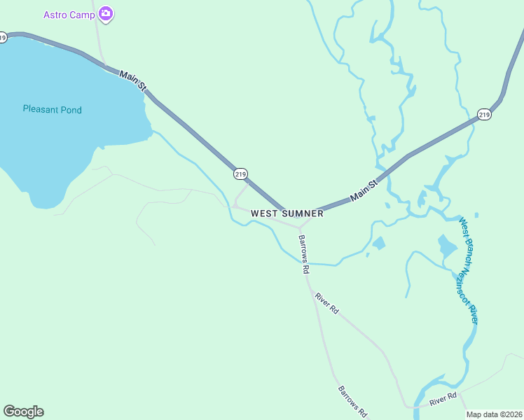 map of restaurants, bars, coffee shops, grocery stores, and more near 1098 Main Street in Sumner