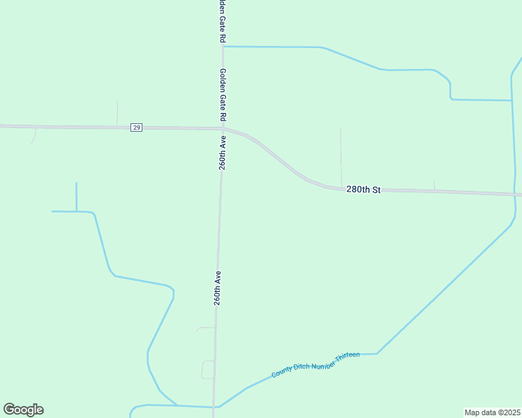 map of restaurants, bars, coffee shops, grocery stores, and more near 27778 260th Avenue in Sleepy Eye