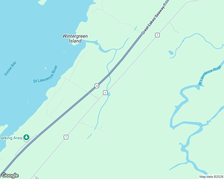 map of restaurants, bars, coffee shops, grocery stores, and more near 48194 County Road 1 in Redwood