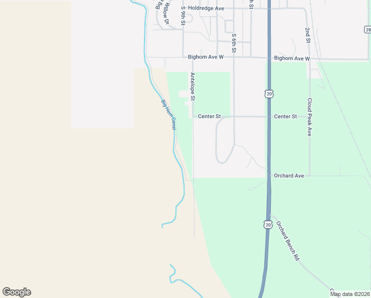 map of restaurants, bars, coffee shops, grocery stores, and more near 1420 Antelope Street in Basin