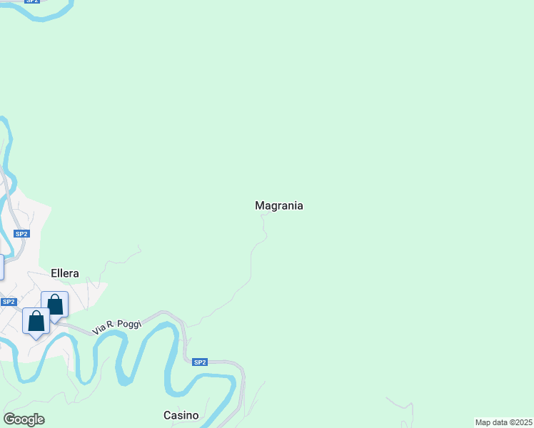 map of restaurants, bars, coffee shops, grocery stores, and more near 2 Via Magrania in Magrania